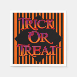 Trick oder Treat Paper Napkins Serviette