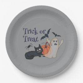 Trick oder Treat Pappteller