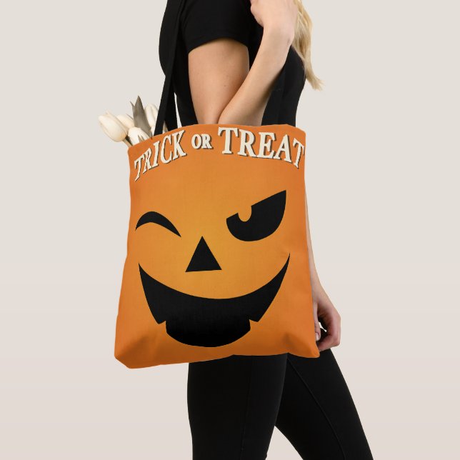 Trick oder Treat Pumpkin (Von Nahem)