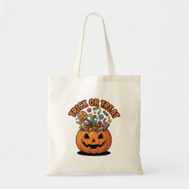 Trick oder Treat Pumpkin Candy Halloween Spooky Tragetasche
