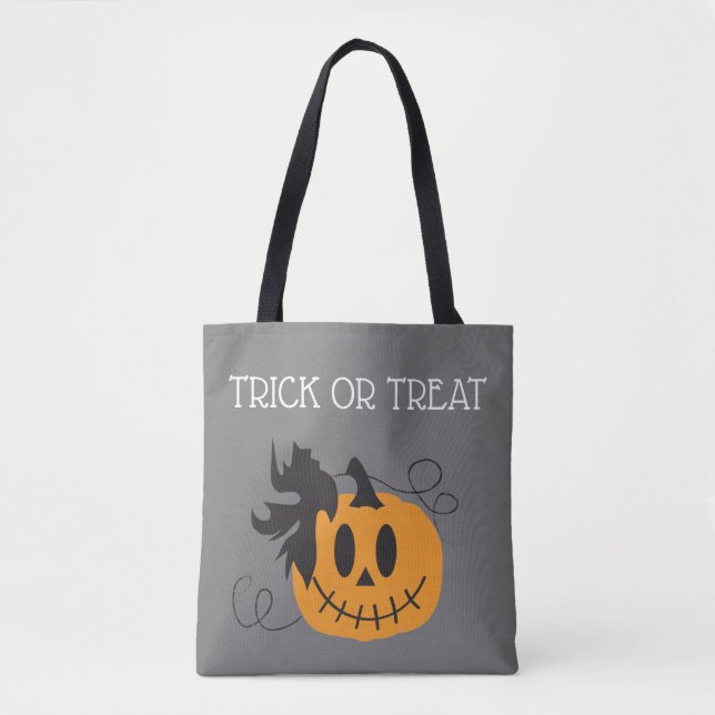 Trick oder Treat Pumpkin Kürbislaterne Bat Black (Vorderseite)