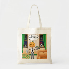 Trick oder Treat Pumpkin Vater Tragetasche