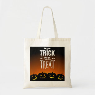 Trick oder Treat Pumpkins Tote Tasche