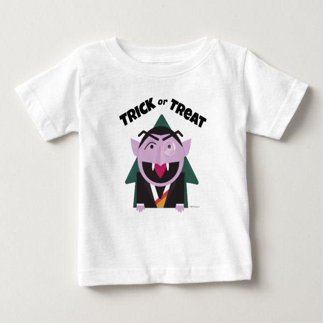 Trick oder Treat Sesamstraße Halloween Baby T-shirt (Vorderseite)