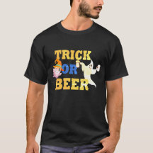 Trick oder Treat Spoof Shirt, Bier Lover Halloween