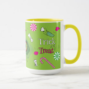 Trick oder Treat! Süß, süß und süß! Tasse