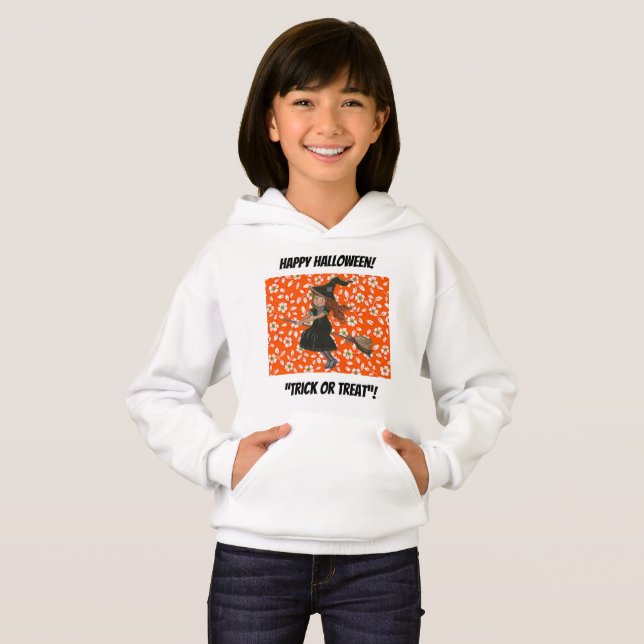 Trick oder Treat Sweatshirt! Hoodie (Vorne ganz)
