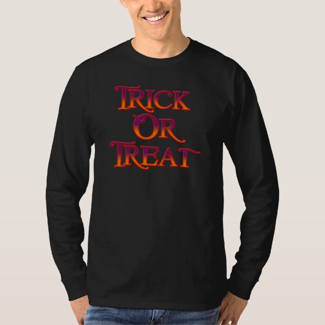 Trick oder Treat T-Shirt (Vorderseite)