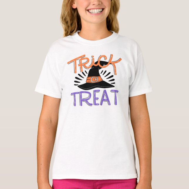 Trick oder Treat T-Shirt (Vorderseite)