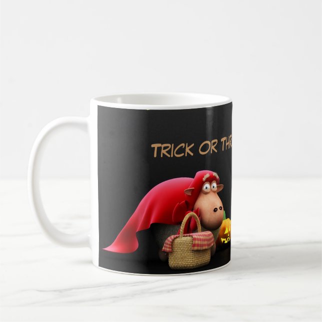 Trick oder Treat-Tasse Tasse (Links)