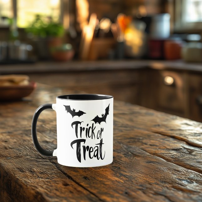 Trick oder Treat Tasse - unheimliche Halloween-Fle (Von Creator hochgeladen)