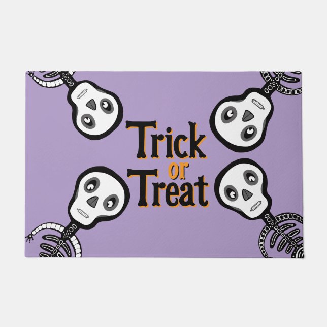 Trick oder Treat Trivet Fußmatte (Vorderseite)