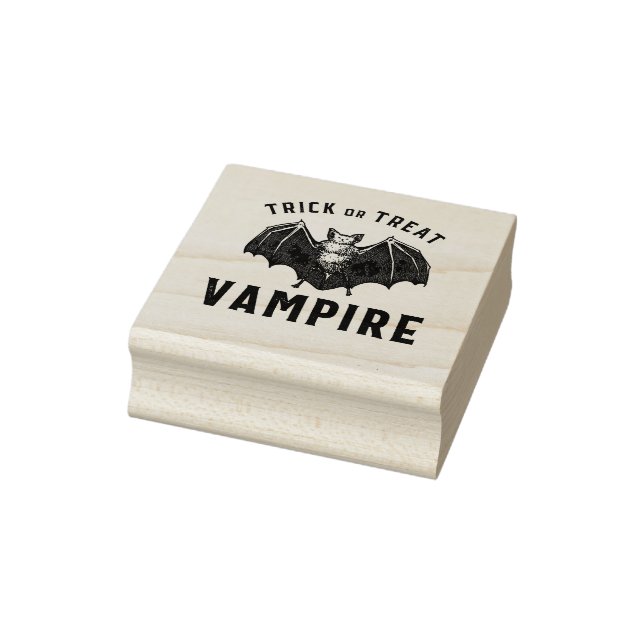 Trick oder Treat Vampire Gummistempel (Stempel)