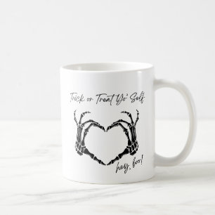 Trick oder Treat Yo’ Selbst Halloween Kaffeetasse