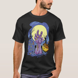 Trick oder Treat Zombie Hand mit Candy Halloween G T-Shirt