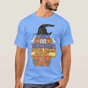 Trick oder Treatment Pflege Assistant Boo Boo Crew T-Shirt