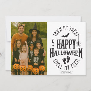 Trick- oder Treatparade Feiertagskarte