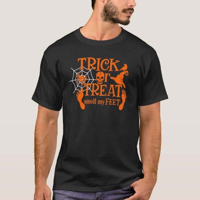 Trick oder Tree T-Shirt (Vorderseite)