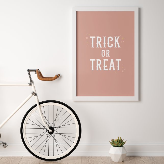 Trick oder Treff Halloween Wall Art Poster (Von Creator hochgeladen)