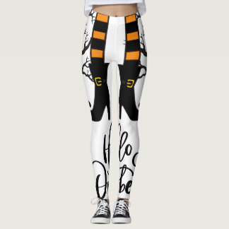 Trick oder Trete, Halloween-Party, Boo-Leggings Leggings