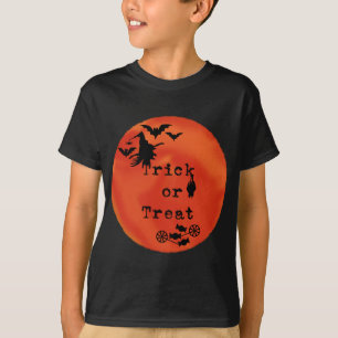Trick oder Treten mit Hexen & Fledermäusen auf Ora T-Shirt