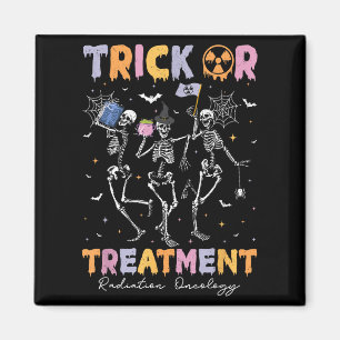 Trick Or Halloween Strahlentherapie Rad Therapie Magnet