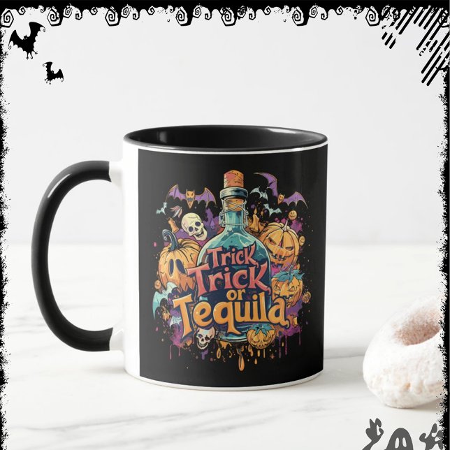 Trick or Tequila | ExDesigner | Halloween Tasse (Von Creator hochgeladen)