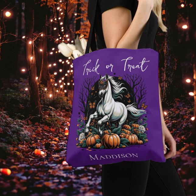 Trick or Treat Candy (Get ready for spooky season with our equestrian funny Halloween merchandise!)
