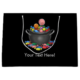 Trick or Treat Candy Cauldron Große Geschenktüte