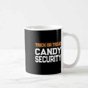 Trick or Treat Candy Security Mama Vater Halloween Kaffeetasse