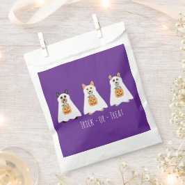 Trick or Treat Corgi Ghost Hunde Halloween Geschenktütchen