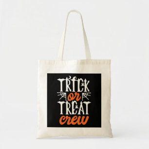 Trick Or Treat Crew Lustig Süße Mond Gruselige Spi Tragetasche