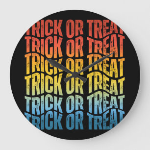 TRICK OR TREAT GROßE WANDUHR