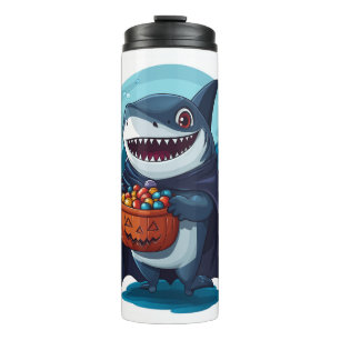 Trick-or-Treat-Hai Thermosbecher