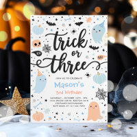 Trick or Treat Halloween Ghost 3. Geburtstags-Part