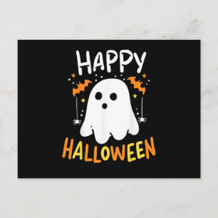 Trick or Treat Halloween Ghost Feiertagspostkarte