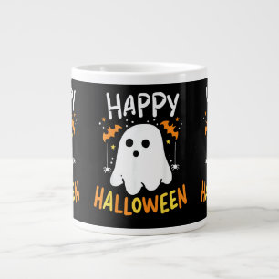 Trick or Treat Halloween Ghost Jumbo-Tasse