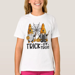 Trick or Treat Halloween Gnomes T-Shirt