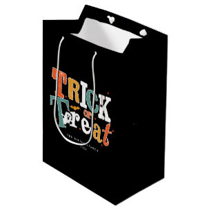 Trick Or Treat Halloween-Party Mittlere Geschenktüte