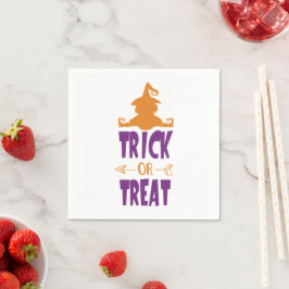 Trick or Treat Halloween Serviette