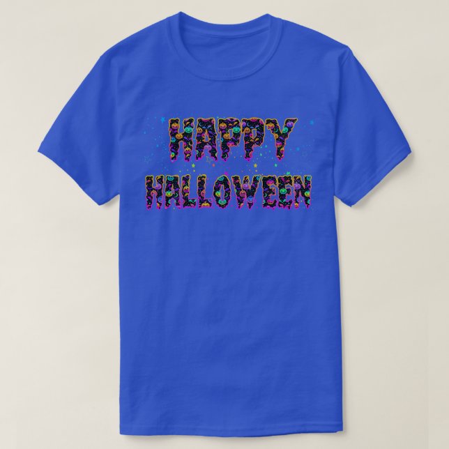 Trick or Treat Halloween Shirt Pumpkin Happy Hallo (Design vorne)