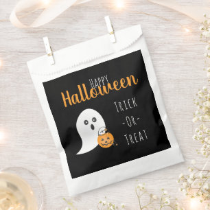 Trick or Treat Happy Halloween Ghost Spooky Geschenktütchen