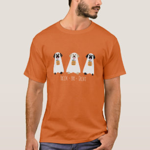Trick or Treat Labrador Retriever Ghost Hunde T-Shirt