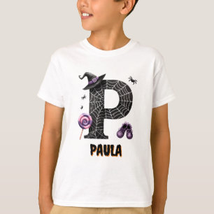Trick or Treat P Monogramm T-Shirt