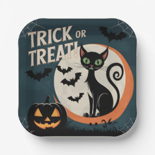 Trick or Treat Pappteller
