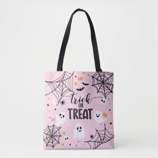 Trick or Treat Pink Halloween (Vorderseite)