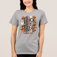 Trick or Treat Retro-Typografie