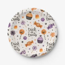 Trick or Treat Sweets Pappteller