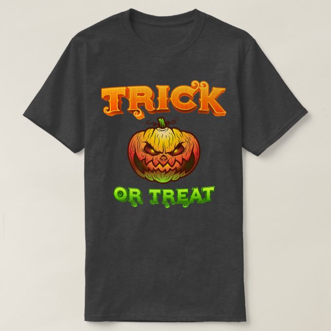 TRICK OR TREAT T-Shirt (Design vorne)