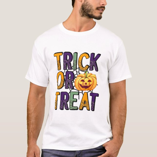 TRICK OR TREAT T-Shirt (Vorderseite)